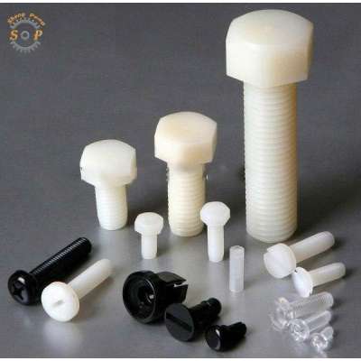 cnc machining plastic screw swch18a steel screw custom manufacturing