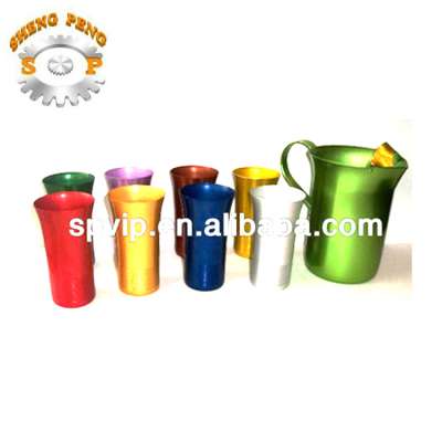 Anodized cups anodized aluminium cup